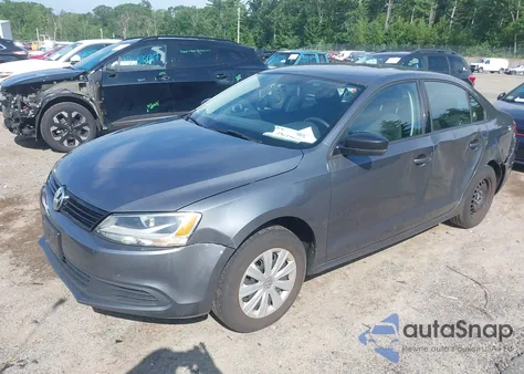 2014 Volkswagen Jetta 2.0L S из США, поврежденный, VIN 3VW1K7AJ3EM441959